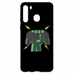 Чехол для Samsung A21 Joystick in hand - PrintSalon