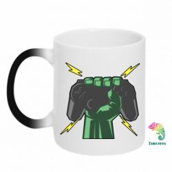Чашка-хамелеон Joystick in hand - PrintSalon