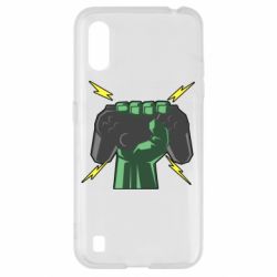 Чехол для Samsung A01/M01 Joystick in hand - PrintSalon