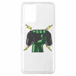 Чехол для Oppo A74 4G Joystick in hand - PrintSalon