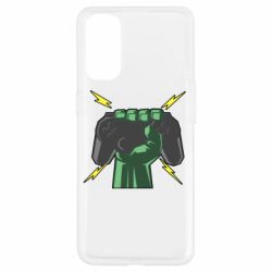 Чехол для Oppo Reno 4 Joystick in hand - PrintSalon