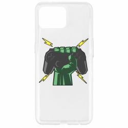 Чехол для Oppo Reno 4 Lite Joystick in hand - PrintSalon