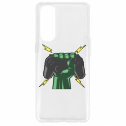 Чехол для Oppo Reno 4 Pro Joystick in hand - PrintSalon