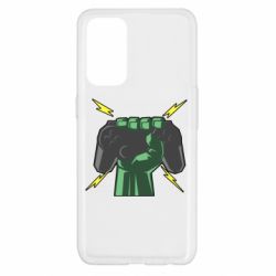 Чехол для Oppo Reno 5 4G Joystick in hand - PrintSalon