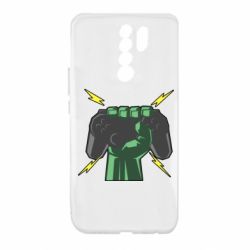 Чехол для Xiaomi Redmi 9 Joystick in hand - PrintSalon