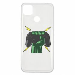 Чехол для Xiaomi Redmi 9c Joystick in hand - PrintSalon