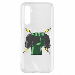 Чехол для Realme 6 Pro Joystick in hand - PrintSalon