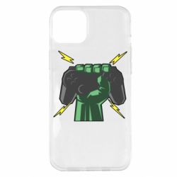 Чехол для iPhone 14 Plus Joystick in hand - PrintSalon