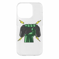 Чехол для iPhone 14 Pro Joystick in hand - PrintSalon