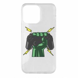 Чехол для iPhone 14 Pro Max Joystick in hand - PrintSalon