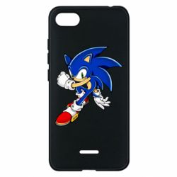 Чехол для Xiaomi Redmi 6A Ёж Соник
