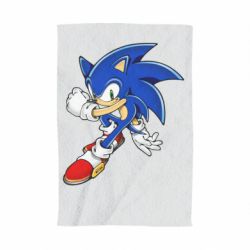 Рушник з принтом Ёж Соник - PrintSalon