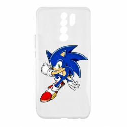 Чохол для Xiaomi Redmi 9 Ёж Соник - PrintSalon
