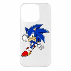 Чохол для iPhone 14 Pro Ёж Соник - PrintSalon