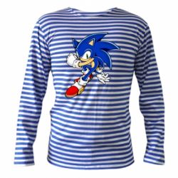 Тільник з довгим рукавом Ёж Соник - PrintSalon