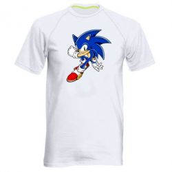 Чоловіча футболка для спорту Ёж Соник - PrintSalon