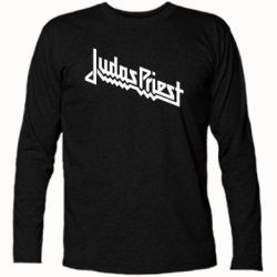Футболка с длинным рукавом Judas Priest Logo - PrintSalon