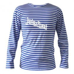 Тельняшка с длинным рукавом Judas Priest Logo - PrintSalon