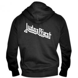 Мужское худи на молнии Judas Priest Logo - PrintSalon