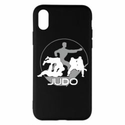 Чехол для iPhone X/Xs Judo Federation - PrintSalon
