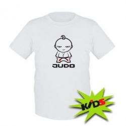 Детская футболка Judo Fighter - PrintSalon