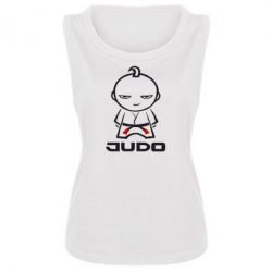 Женская майка Judo Fighter - PrintSalon