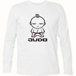 Футболка с длинным рукавом Judo Fighter - PrintSalon