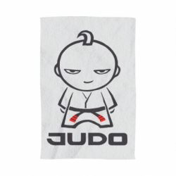 Полотенце с принтом Judo Fighter - PrintSalon