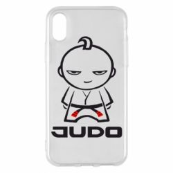 Чехол для iPhone X/Xs Judo Fighter - PrintSalon