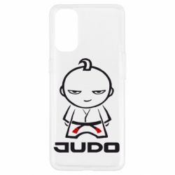 Чехол для Oppo Reno 4 Judo Fighter - PrintSalon