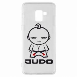 Чехол для Samsung A8+ 2018 Judo Fighter - PrintSalon