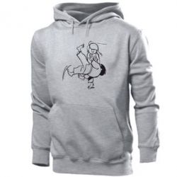 Мужское худи Judo Fighters - PrintSalon