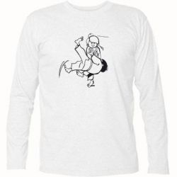 Футболка с длинным рукавом Judo Fighters - PrintSalon