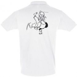 Мужское поло Judo Fighters - PrintSalon