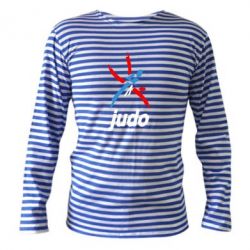 Тельняшка с длинным рукавом Judo Logo - PrintSalon