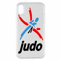 Чехол для iPhone X/Xs Judo Logo - PrintSalon