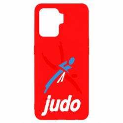 Чехол для Oppo Reno 5 Lite Judo Logo - PrintSalon