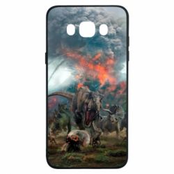 Чехол для Samsung J7 2016 jurassic world - PrintSalon