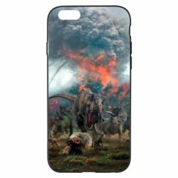 Чехол для iPhone 6/6S jurassic world - PrintSalon