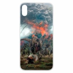 Чехол для iPhone Xs Max jurassic world - PrintSalon