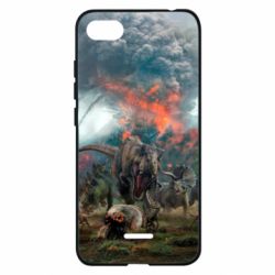 Чехол для Xiaomi Redmi 6A jurassic world - PrintSalon
