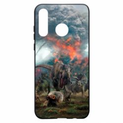 Чехол для Huawei P30 Lite jurassic world - PrintSalon