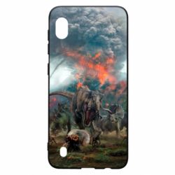Чехол для Samsung A10 jurassic world - PrintSalon
