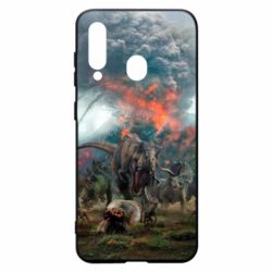 Чохол для Samsung A60 jurassic world-PrintSalon Чохол для Samsung A60 jurassic world