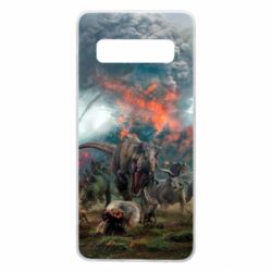 Чехол для Samsung S10 jurassic world - PrintSalon