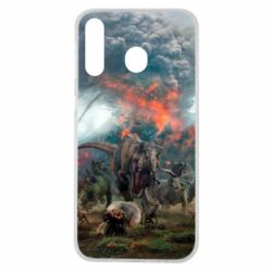 Чохол для Samsung M30 jurassic world-PrintSalon Чохол для Samsung M30 jurassic world