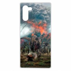 Чехол для Samsung Note 10 jurassic world - PrintSalon