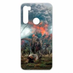 Чехол для Xiaomi Redmi Note 8 jurassic world - PrintSalon