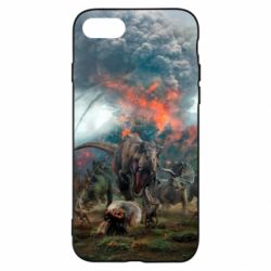 Чехол для iPhone SE 2020 jurassic world - PrintSalon