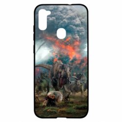 Чехол для Samsung A11/M11 jurassic world - PrintSalon
